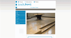 Desktop Screenshot of fliesen-bossert.de